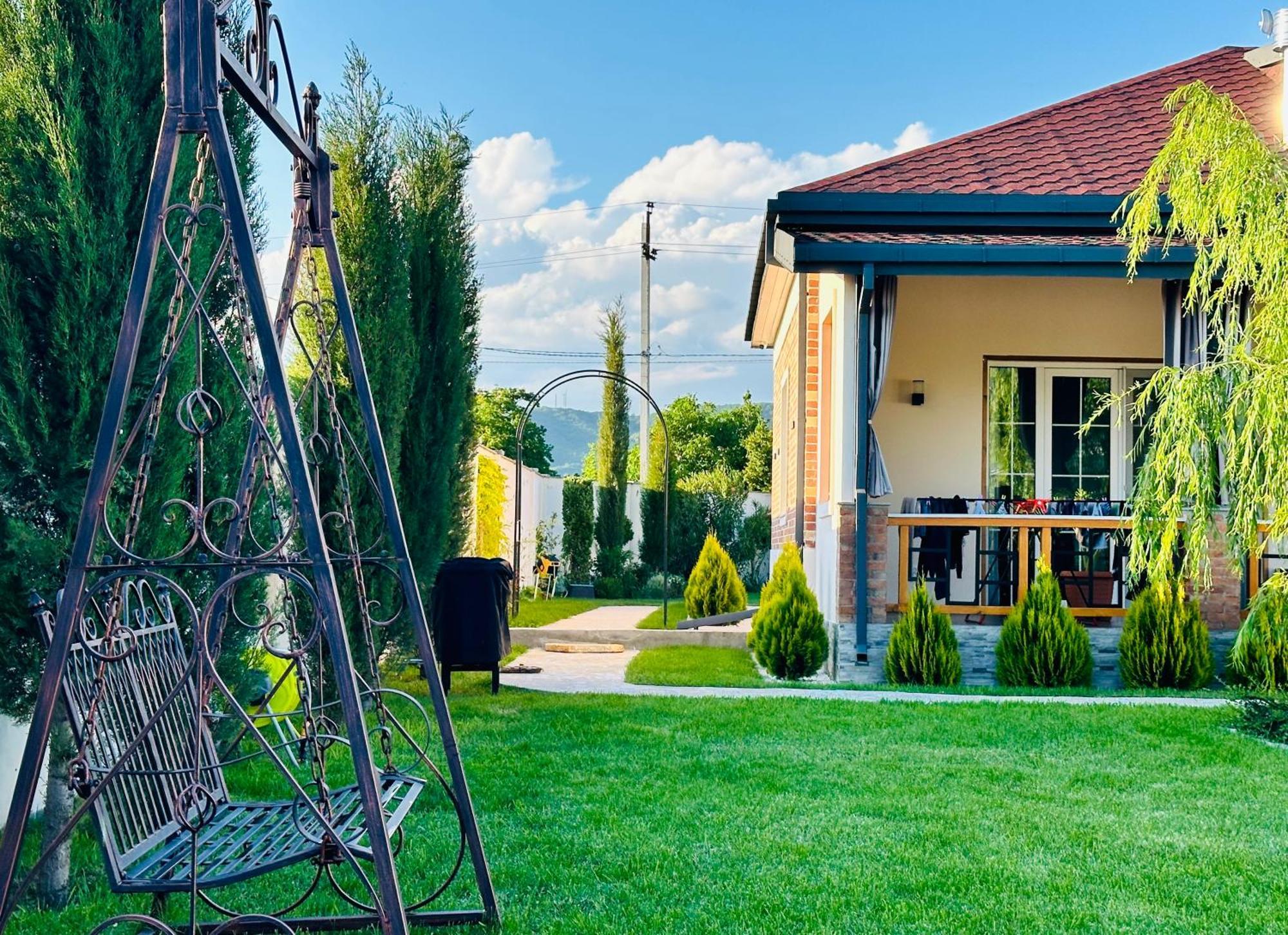 Entire Villa Near Tbilisi Nature Reserve With Panoramic View Мцхета Экстерьер фото